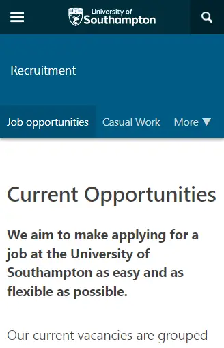 Current-Opportunities-Recruitment-at-the-University-of-Southampton