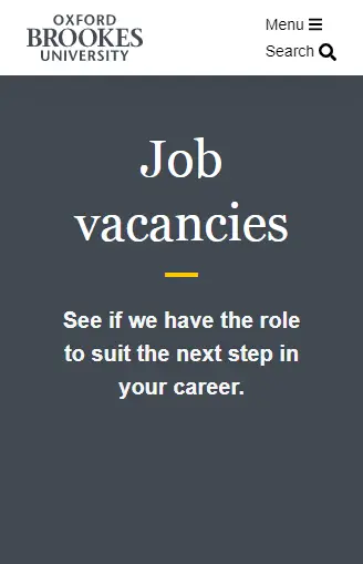 Job-vacancies-Oxford-Brookes-University