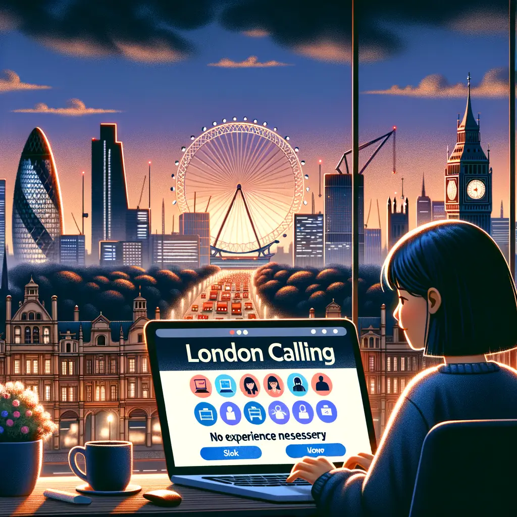 London Calling Remote Jobs for Beginners with No Experience